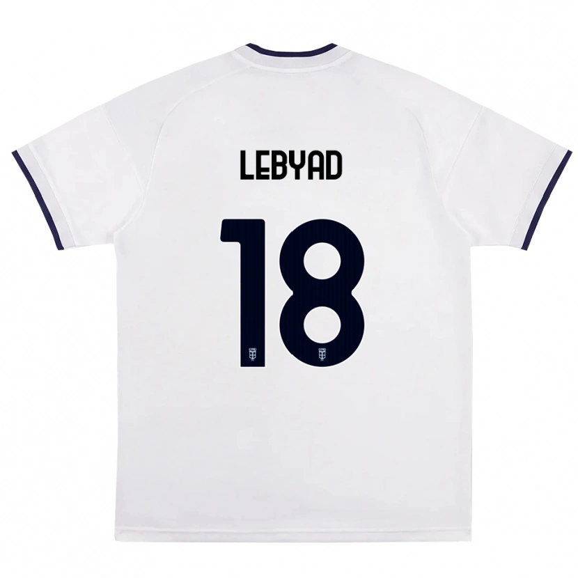 Danxen Heren Omar Lebyad #18 Wit Rood Koninklijk Blauw Uitshirt Uittenue 2026/27 T-Shirt