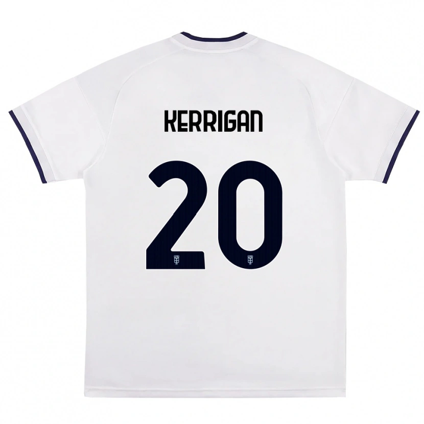 Danxen Heren Liam Kerrigan #20 Wit Rood Koninklijk Blauw Uitshirt Uittenue 2026/27 T-Shirt