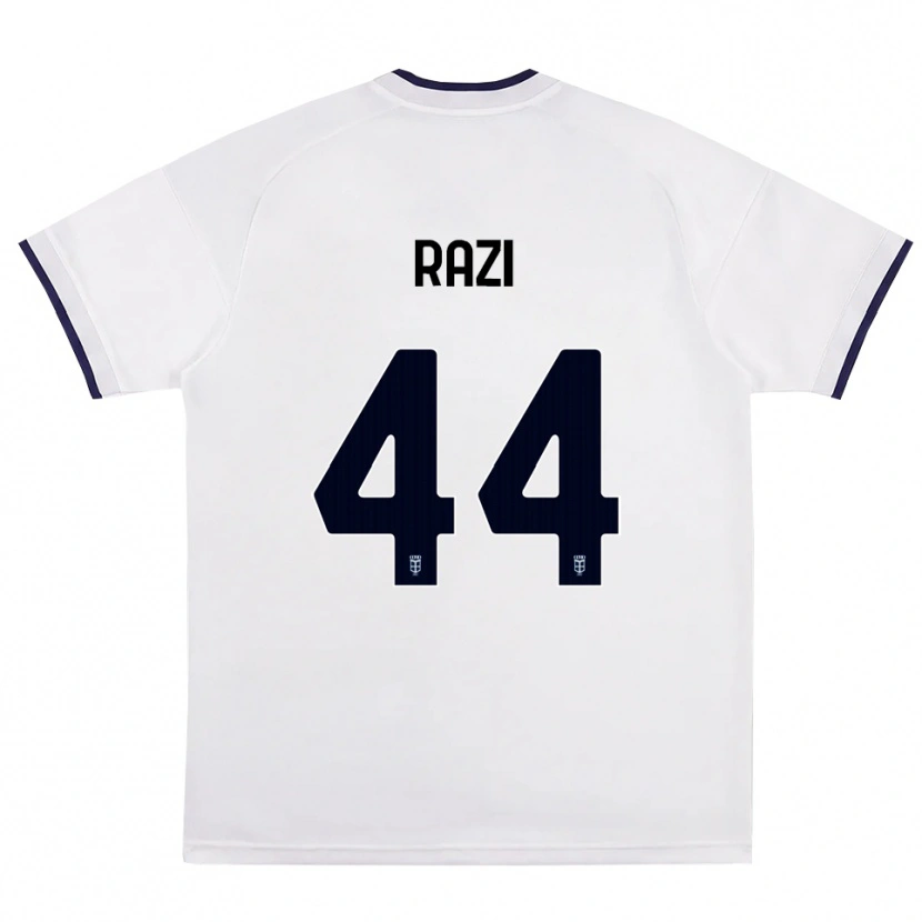 Danxen Heren Naj Razi #44 Wit Rood Koninklijk Blauw Uitshirt Uittenue 2026/27 T-Shirt