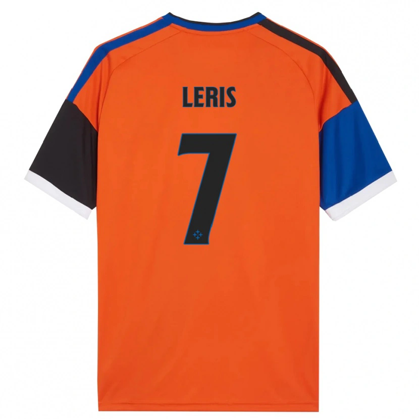Danxen Heren Mehdi Léris #7 Oranje Blauw Zwart Wit Uitshirt Uittenue 2026/27 T-Shirt