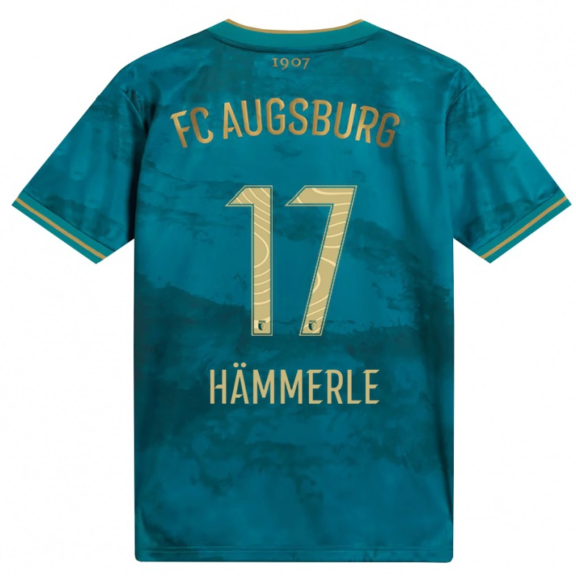 Danxen Heren Mauro Hämmerle #17 Groen Bruin Uitshirt Uittenue 2026/27 T-Shirt
