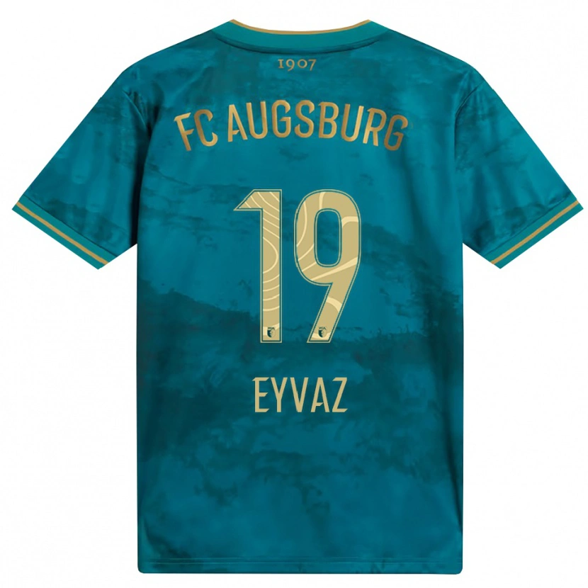 Danxen Heren Defne Eyvaz #19 Groen Bruin Uitshirt Uittenue 2026/27 T-Shirt