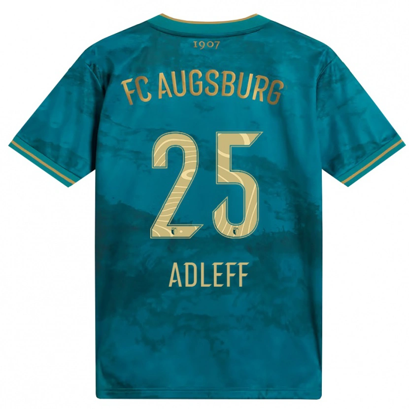 Danxen Heren Milo Adleff #25 Groen Bruin Uitshirt Uittenue 2026/27 T-Shirt