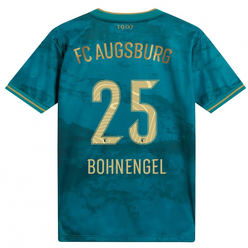 Danxen Heren Noah Bohnengel #25 Groen Bruin Uitshirt Uittenue 2026/27 T-Shirt