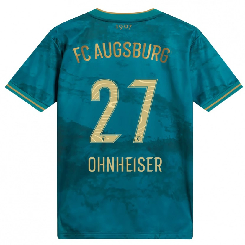 Danxen Heren Nico Ohnheiser #27 Groen Bruin Uitshirt Uittenue 2026/27 T-Shirt