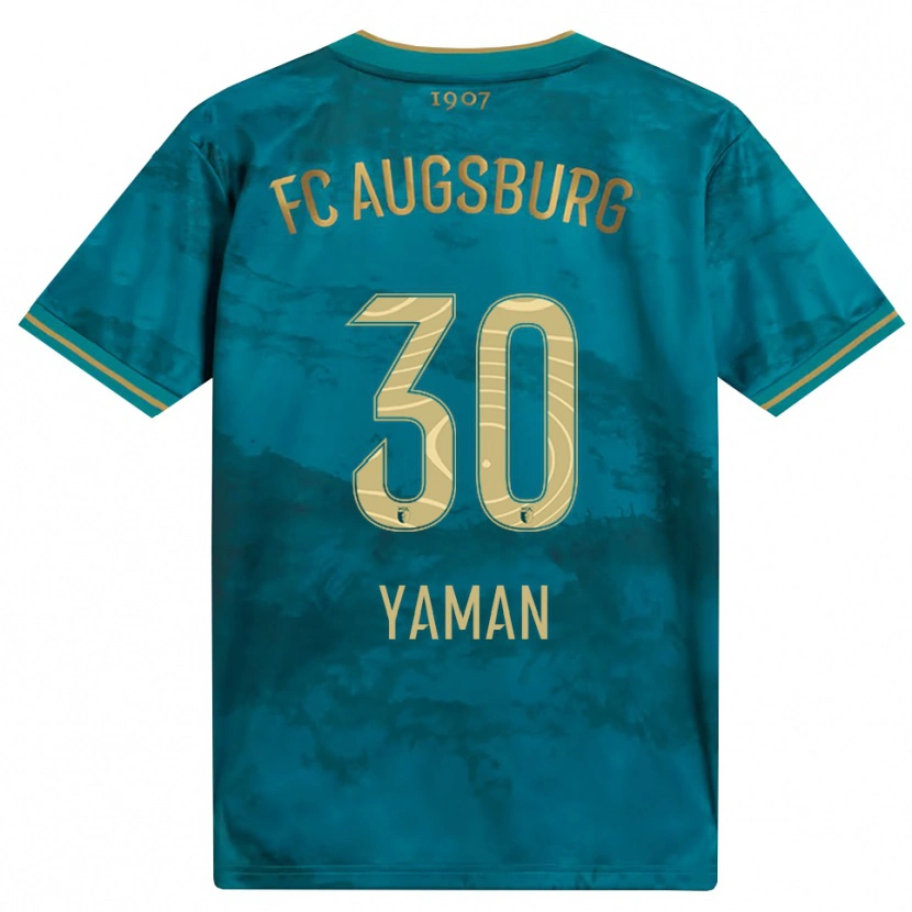 Danxen Heren Kerim Yaman #30 Groen Bruin Uitshirt Uittenue 2026/27 T-Shirt