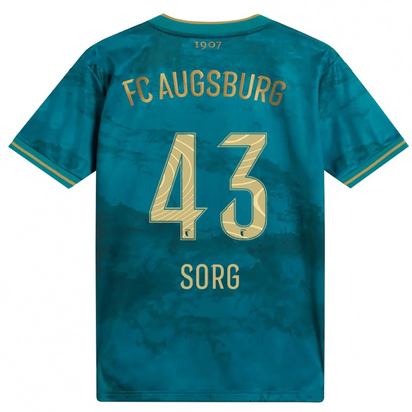Danxen Heren Oliver Sorg #43 Groen Bruin Uitshirt Uittenue 2026/27 T-Shirt
