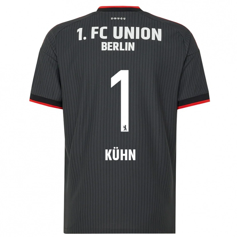 Danxen Heren Samuel Kühn #1 Zwart Wit Rood Uitshirt Uittenue 2026/27 T-Shirt