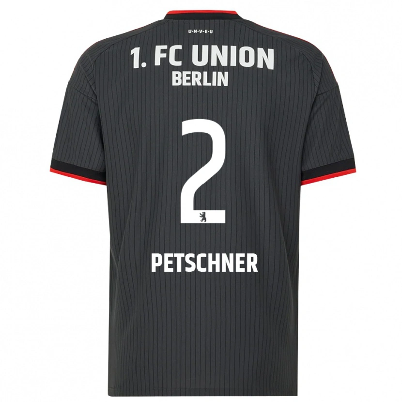 Danxen Heren Anton Petschner #2 Zwart Wit Rood Uitshirt Uittenue 2026/27 T-Shirt