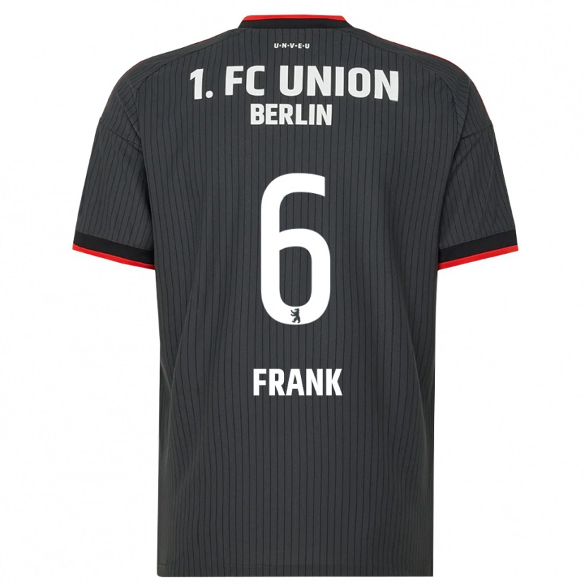 Danxen Heren Celine Frank #6 Zwart Wit Rood Uitshirt Uittenue 2026/27 T-Shirt