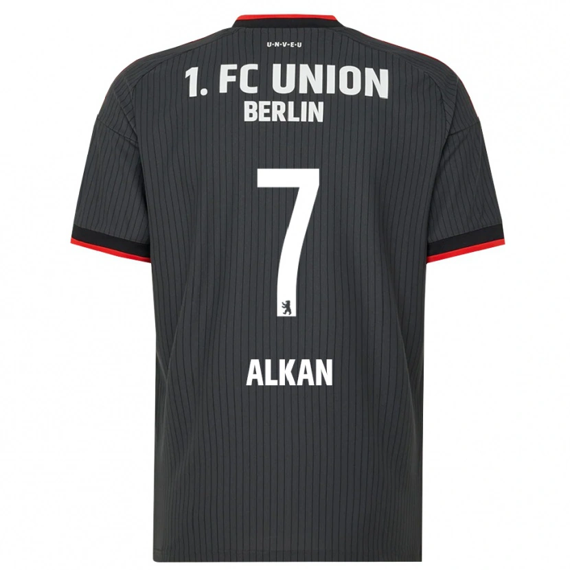 Danxen Heren Musa Alkan #7 Zwart Wit Rood Uitshirt Uittenue 2026/27 T-Shirt