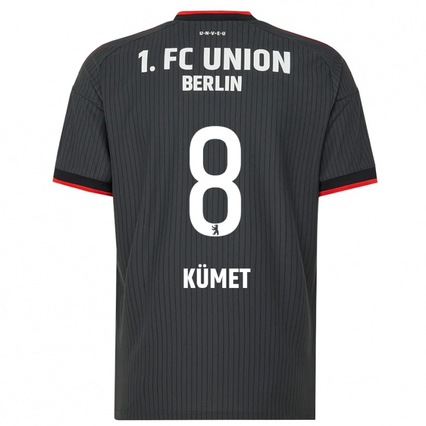 Danxen Heren Hewal Kümet #8 Zwart Wit Rood Uitshirt Uittenue 2026/27 T-Shirt
