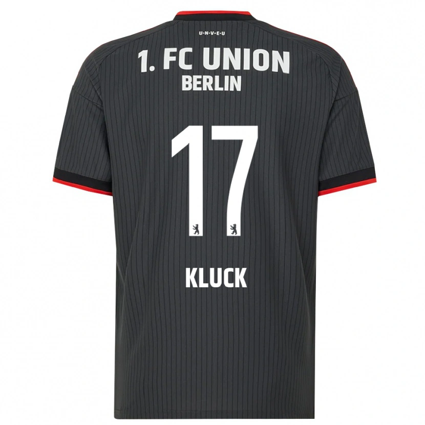 Danxen Heren Pierre Kluck #17 Zwart Wit Rood Uitshirt Uittenue 2026/27 T-Shirt