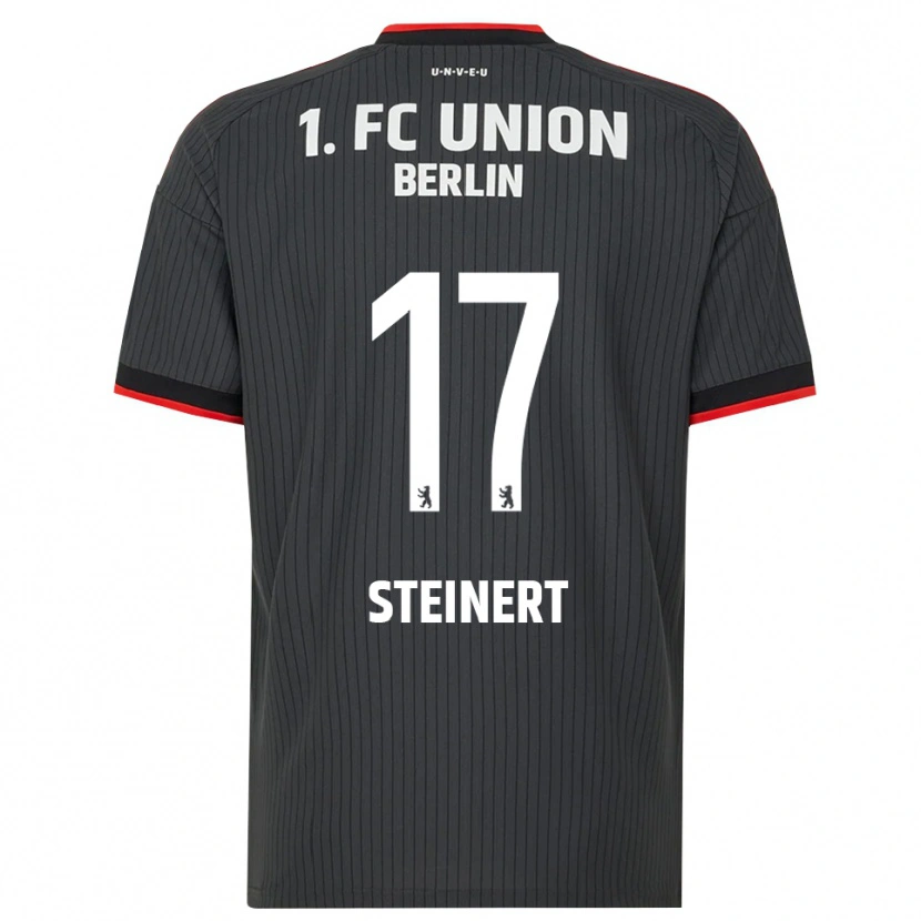 Danxen Heren Judith Steinert #17 Zwart Wit Rood Uitshirt Uittenue 2026/27 T-Shirt