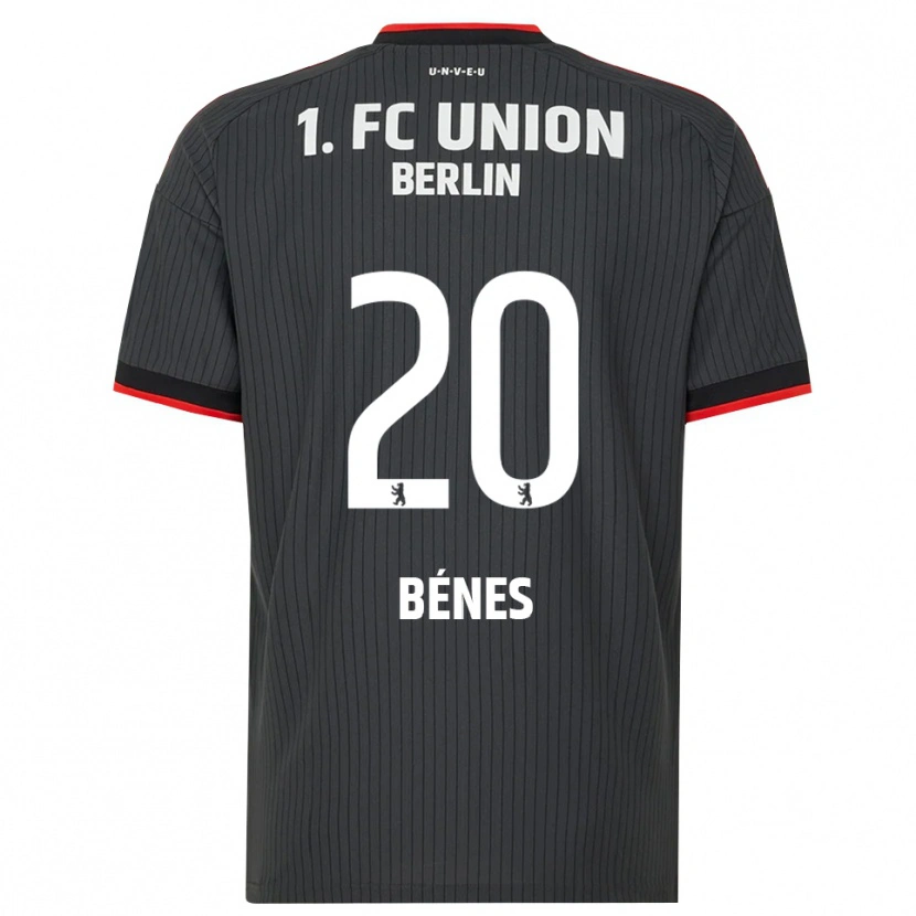Danxen Heren Laszlo Benes #20 Zwart Wit Rood Uitshirt Uittenue 2026/27 T-Shirt