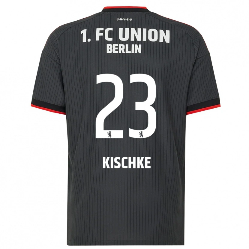 Danxen Heren Pepe Kischke #23 Zwart Wit Rood Uitshirt Uittenue 2026/27 T-Shirt