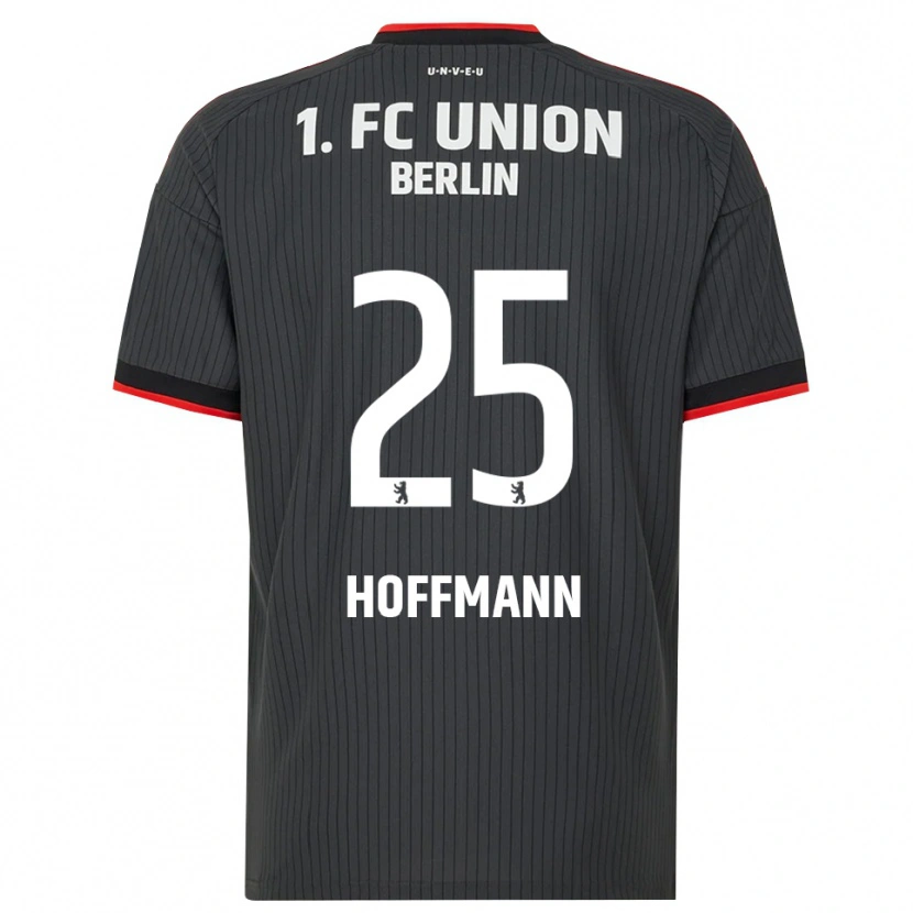 Danxen Heren Marwin Hoffmann #25 Zwart Wit Rood Uitshirt Uittenue 2026/27 T-Shirt