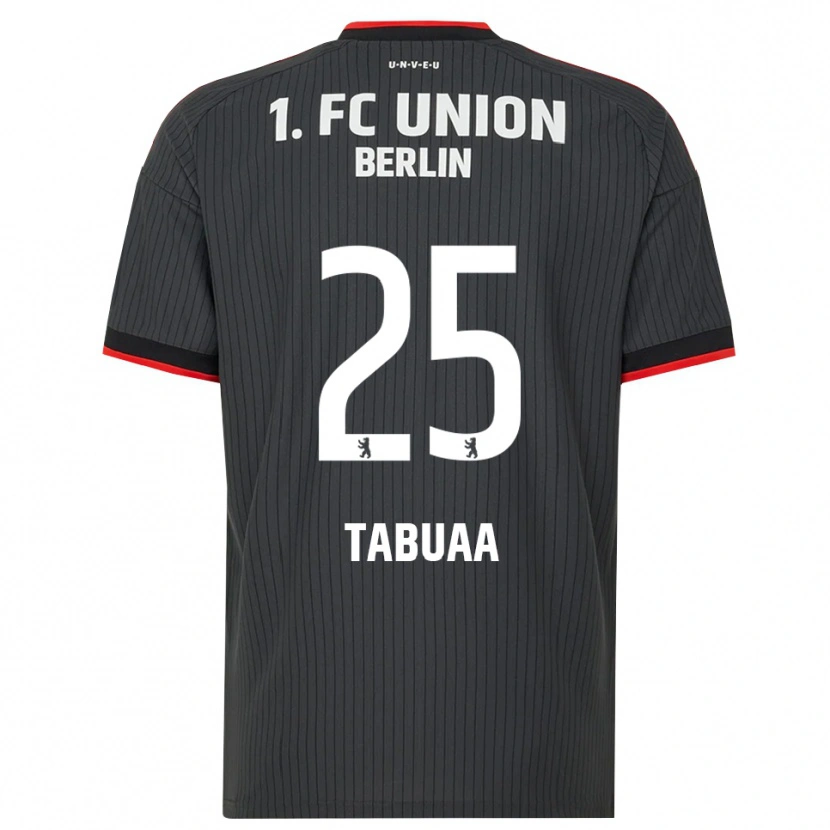 Danxen Heren Stephen Tabuaa #25 Zwart Wit Rood Uitshirt Uittenue 2026/27 T-Shirt