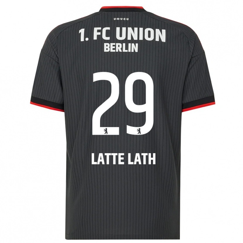 Danxen Heren Emmanuel Latte Lath #29 Zwart Wit Rood Uitshirt Uittenue 2026/27 T-Shirt