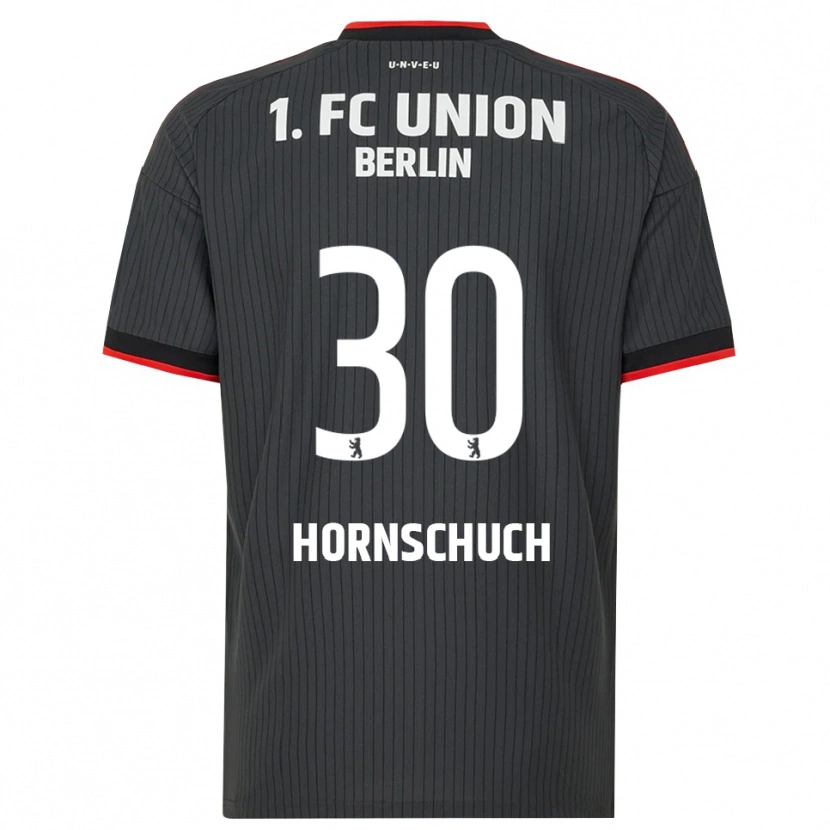 Danxen Heren Sarah Hornschuch #30 Zwart Wit Rood Uitshirt Uittenue 2026/27 T-Shirt