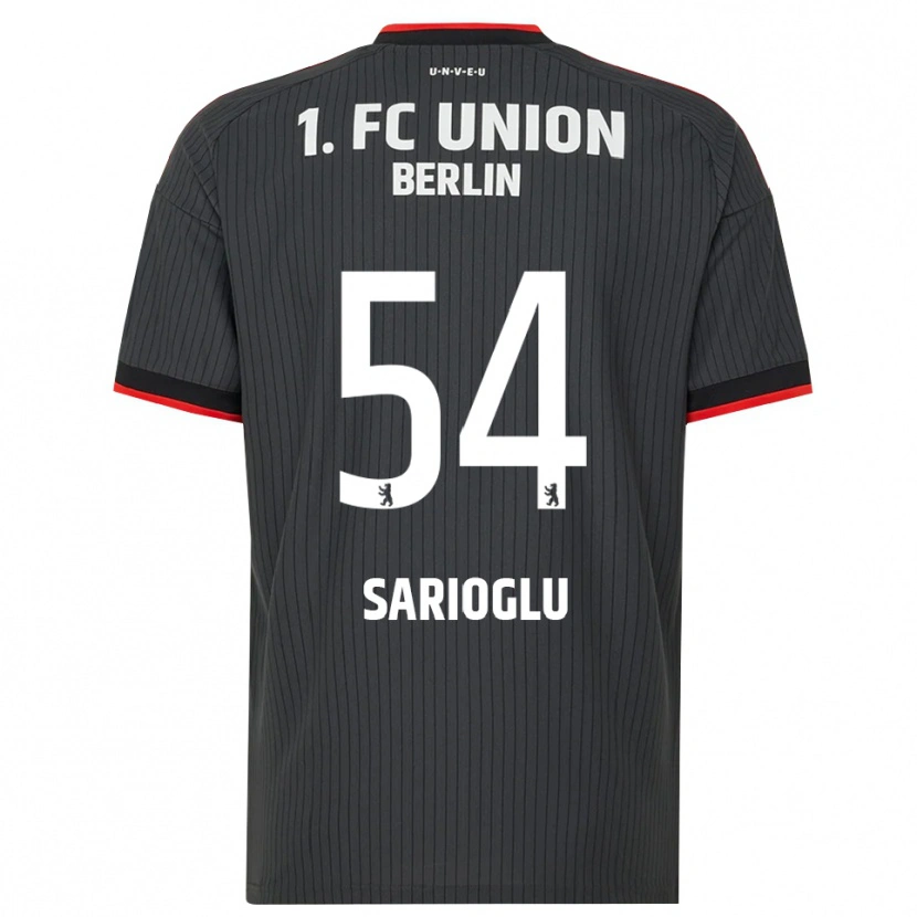 Danxen Heren Defne Sarıoğlu #54 Zwart Wit Rood Uitshirt Uittenue 2026/27 T-Shirt