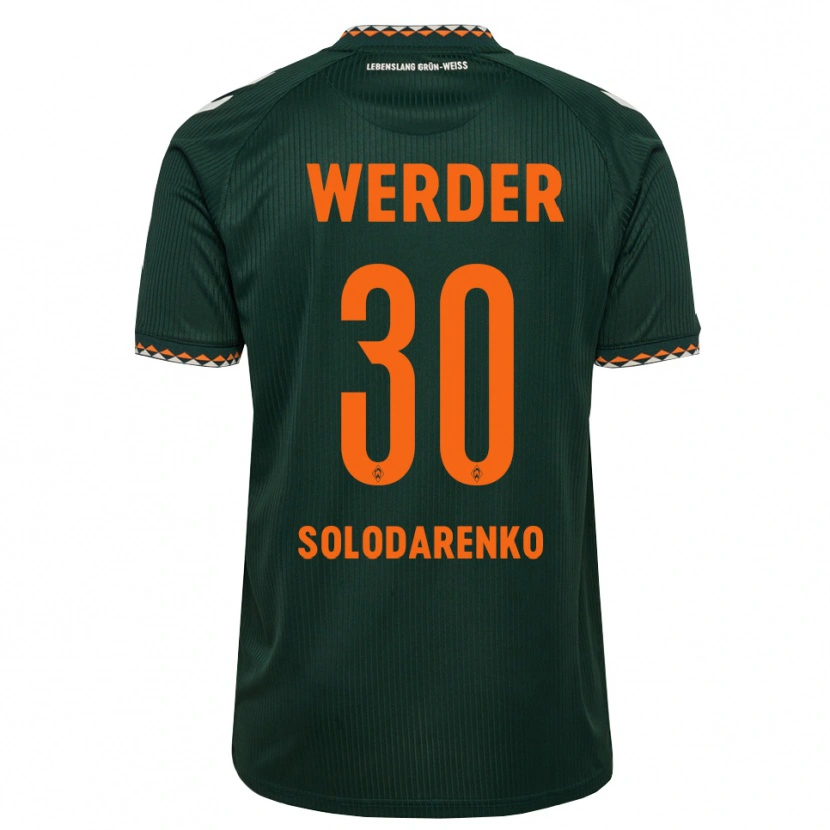 Danxen Heren Timofiy Solodarenko #30 Donkergroen Oranje Wit Uitshirt Uittenue 2026/27 T-Shirt