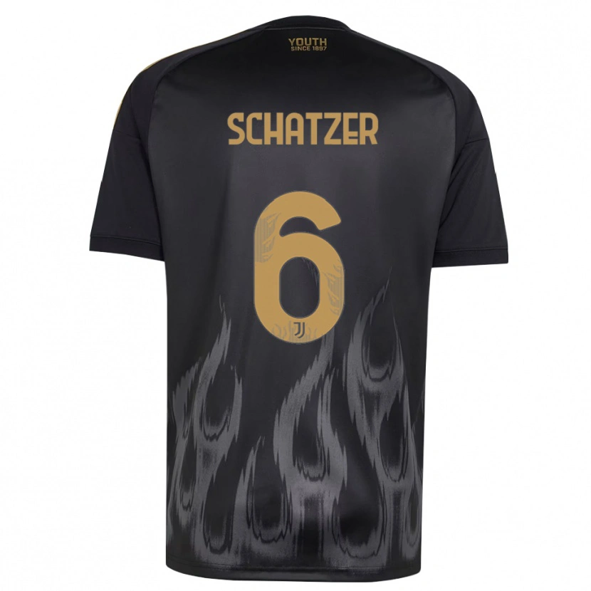 Danxen Heren Eva Schatzer #6 Zwart Bruin Thuisshirt Derde Tenue 2026/27 T-Shirt
