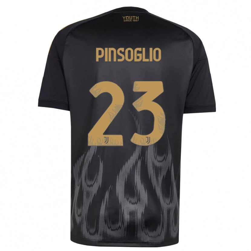 Danxen Heren Carlo Pinsoglio #23 Zwart Bruin Thuisshirt Derde Tenue 2026/27 T-Shirt