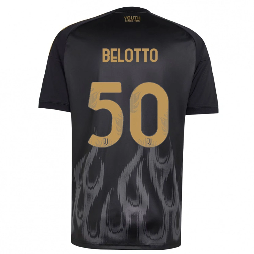 Danxen Heren Soledad Belotto #50 Zwart Bruin Thuisshirt Derde Tenue 2026/27 T-Shirt