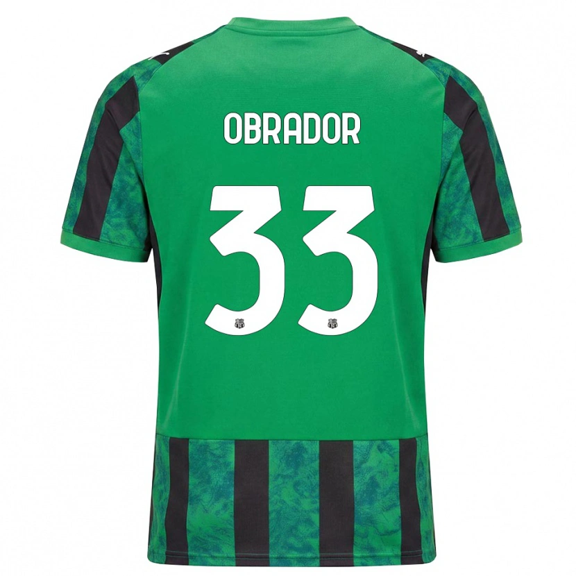 Danxen Dames Rafa Obrador #33 Groen Zwart Wit Thuisshirt Thuistenue 2026/27 T-Shirt