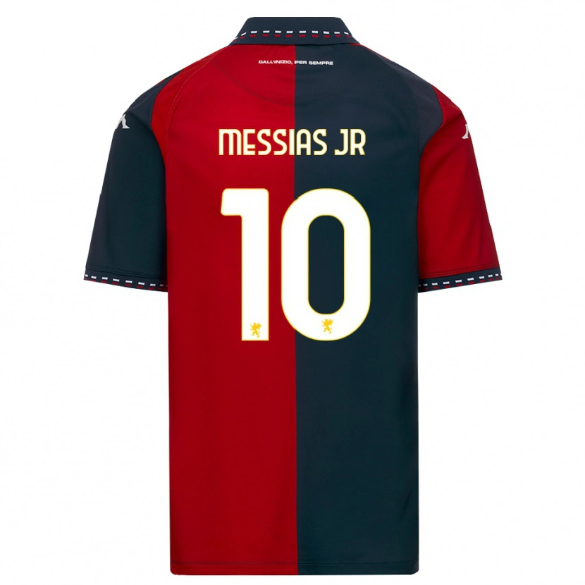 Danxen Dames Junior Messias #10 Rood Zwart Wit Thuisshirt Thuistenue 2026/27 T-Shirt