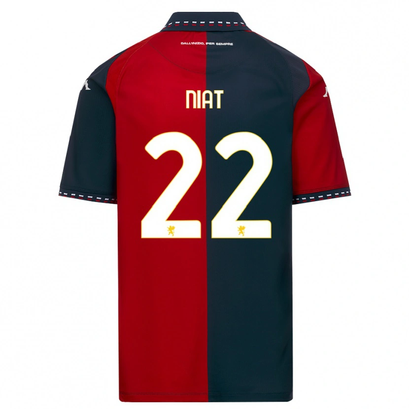 Danxen Dames Yahvan Niat #22 Rood Zwart Wit Thuisshirt Thuistenue 2026/27 T-Shirt