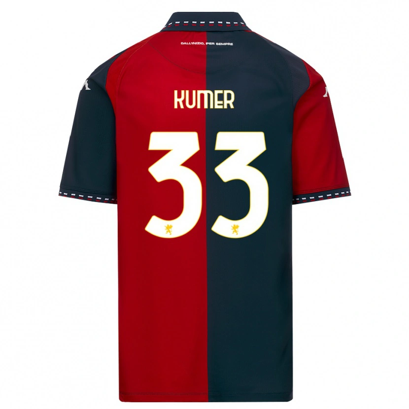 Danxen Dames Alin Kumer Celik #33 Rood Zwart Wit Thuisshirt Thuistenue 2026/27 T-Shirt