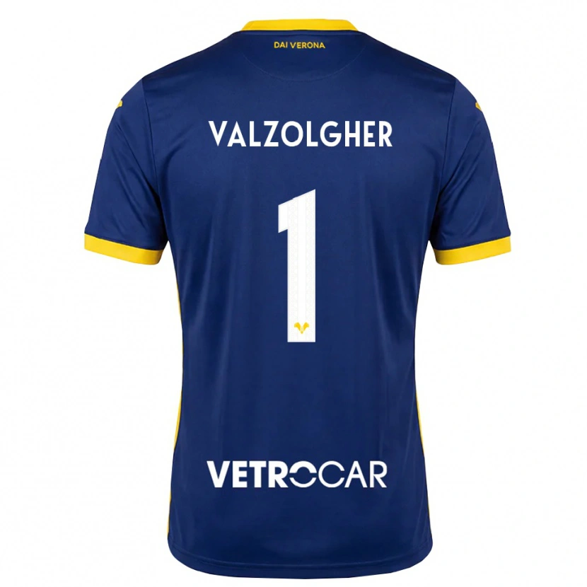 Danxen Dames Chiara Valzolgher #1 Koninklijk Blauw Geel Wit Thuisshirt Thuistenue 2026/27 T-Shirt