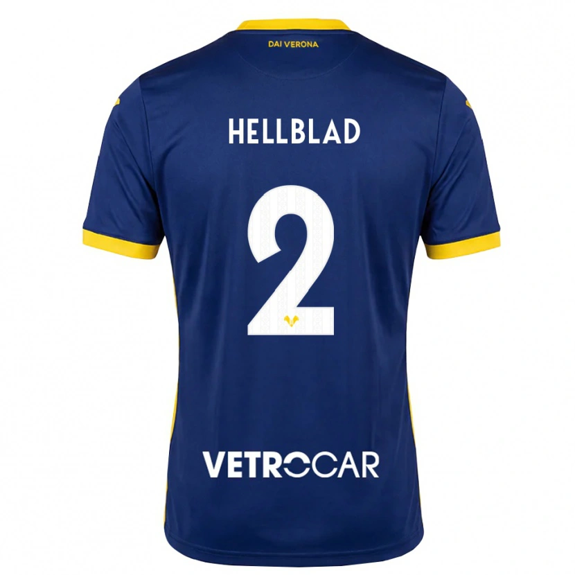 Danxen Dames Loke Hellblad #2 Koninklijk Blauw Geel Wit Thuisshirt Thuistenue 2026/27 T-Shirt