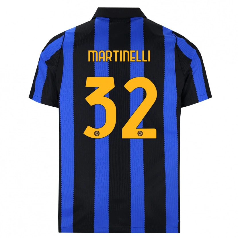 Danxen Dames Matilde Martinelli #32 Zwart Blauw Geel Thuisshirt Thuistenue 2026/27 T-Shirt