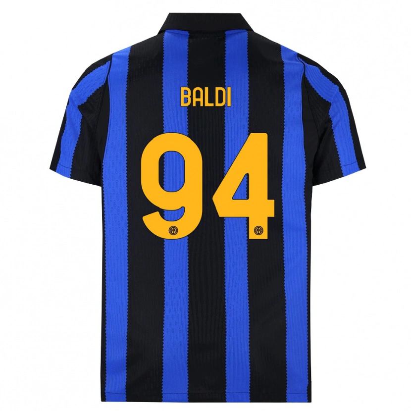 Danxen Dames Rachele Baldi #94 Zwart Blauw Geel Thuisshirt Thuistenue 2026/27 T-Shirt