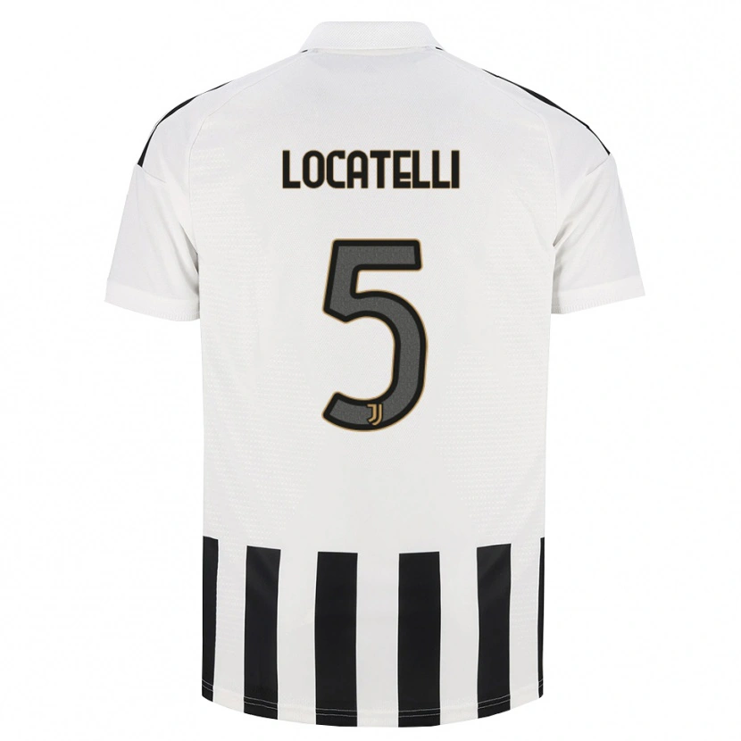 Danxen Dames Manuel Locatelli #5 Zwart Wit Bruin Thuisshirt Thuistenue 2026/27 T-Shirt