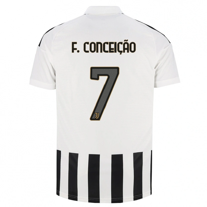 Danxen Dames Francisco Conceição #7 Zwart Wit Bruin Thuisshirt Thuistenue 2026/27 T-Shirt