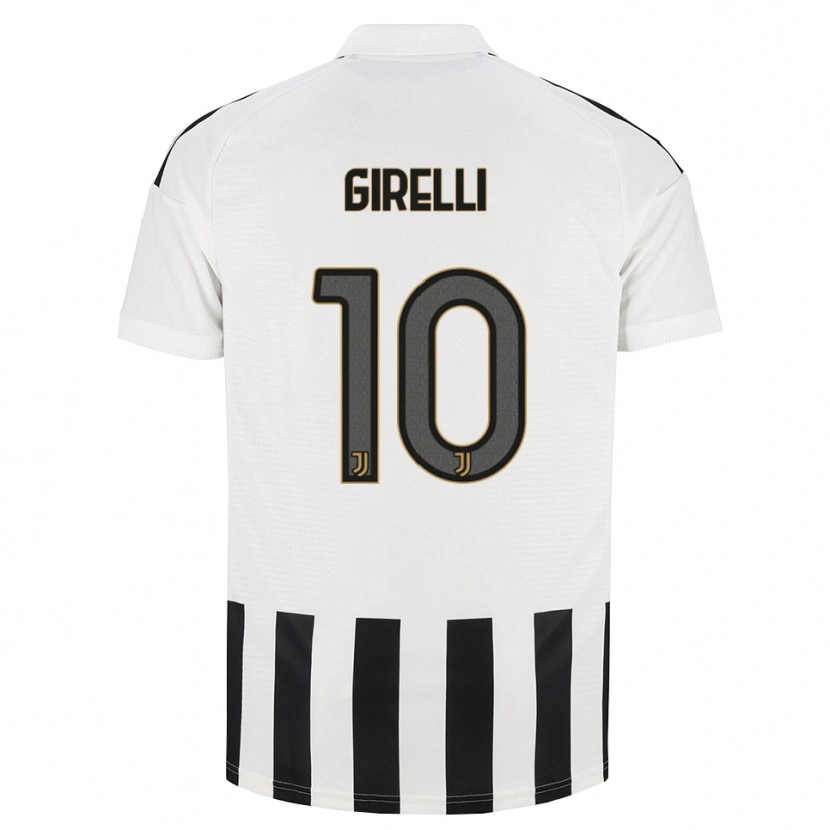 Danxen Dames Cristiana Girelli #10 Zwart Wit Bruin Thuisshirt Thuistenue 2026/27 T-Shirt