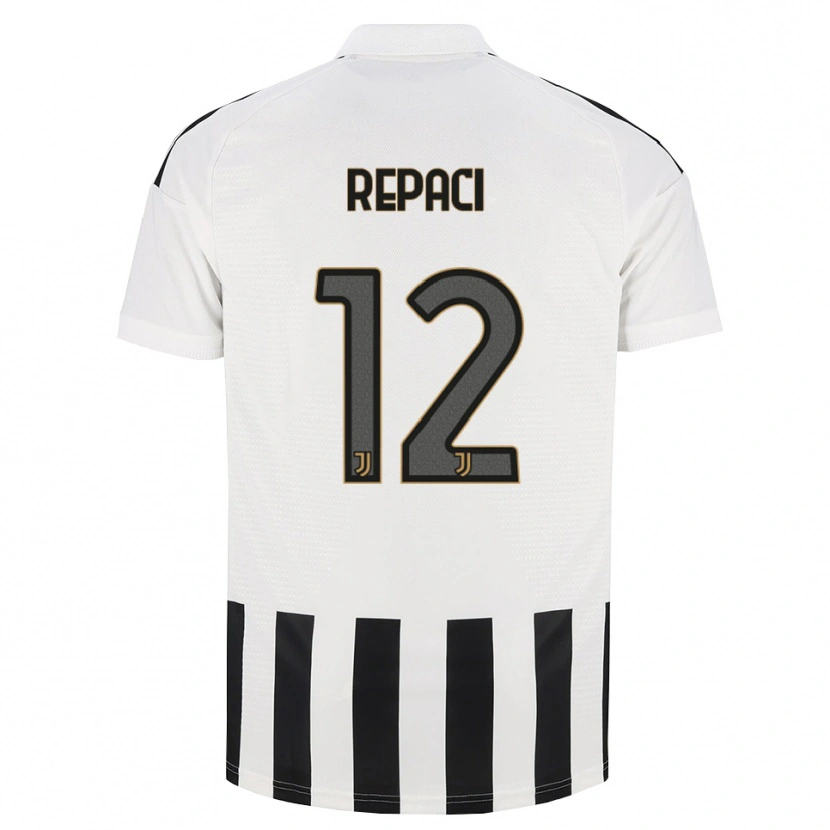 Danxen Dames Tommaso Repaci #12 Zwart Wit Bruin Thuisshirt Thuistenue 2026/27 T-Shirt