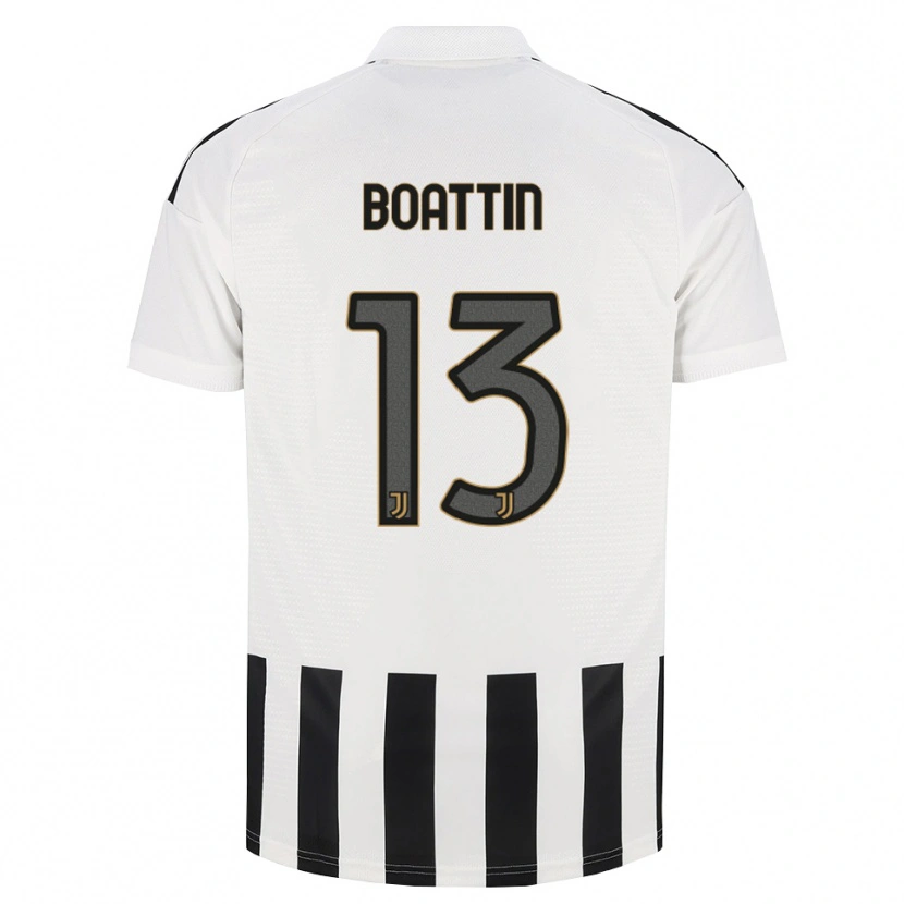 Danxen Dames Lisa Boattin #13 Zwart Wit Bruin Thuisshirt Thuistenue 2026/27 T-Shirt