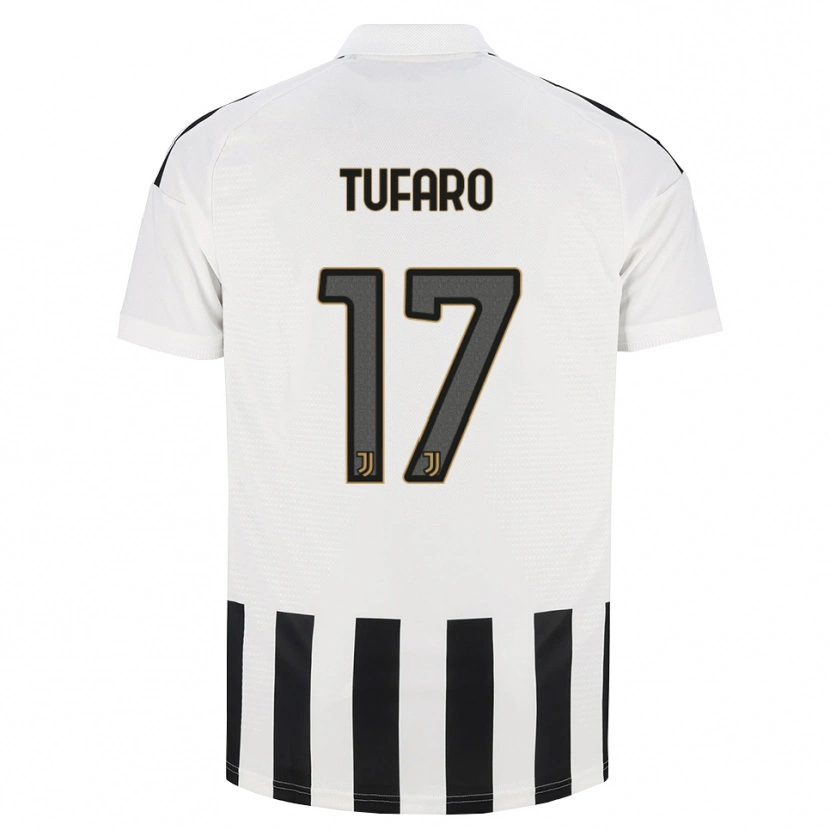 Danxen Dames Gabriele Tufaro #17 Zwart Wit Bruin Thuisshirt Thuistenue 2026/27 T-Shirt