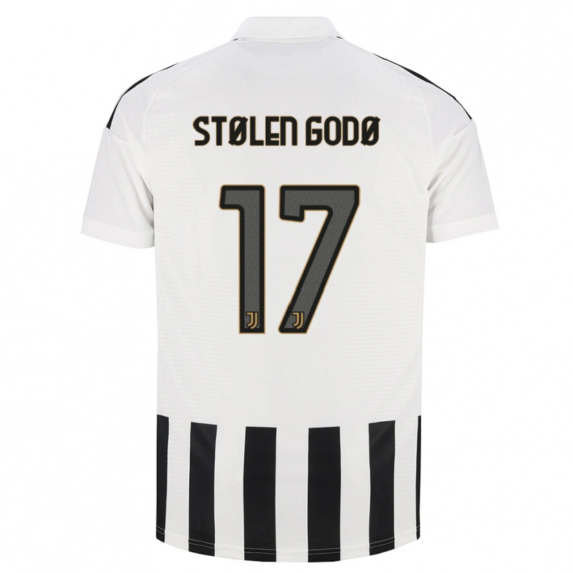 Danxen Dames Emma Stølen Godø #17 Zwart Wit Bruin Thuisshirt Thuistenue 2026/27 T-Shirt