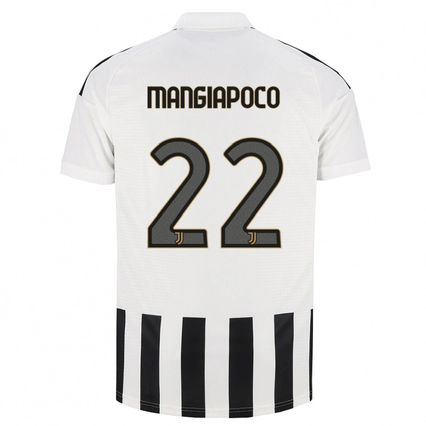Danxen Dames Stefano Mangiapoco #22 Zwart Wit Bruin Thuisshirt Thuistenue 2026/27 T-Shirt