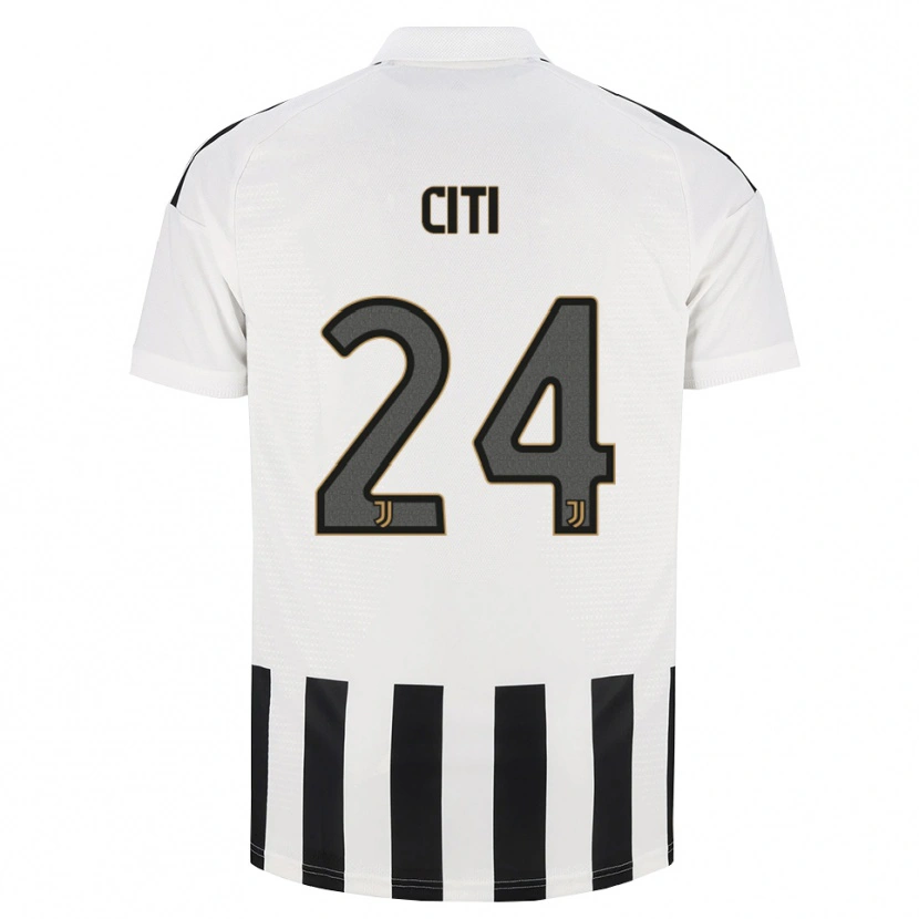 Danxen Dames Alessandro Citi #24 Zwart Wit Bruin Thuisshirt Thuistenue 2026/27 T-Shirt