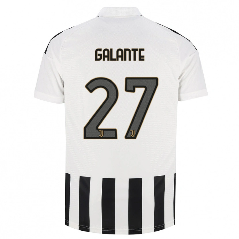 Danxen Dames Tommaso Galante #27 Zwart Wit Bruin Thuisshirt Thuistenue 2026/27 T-Shirt
