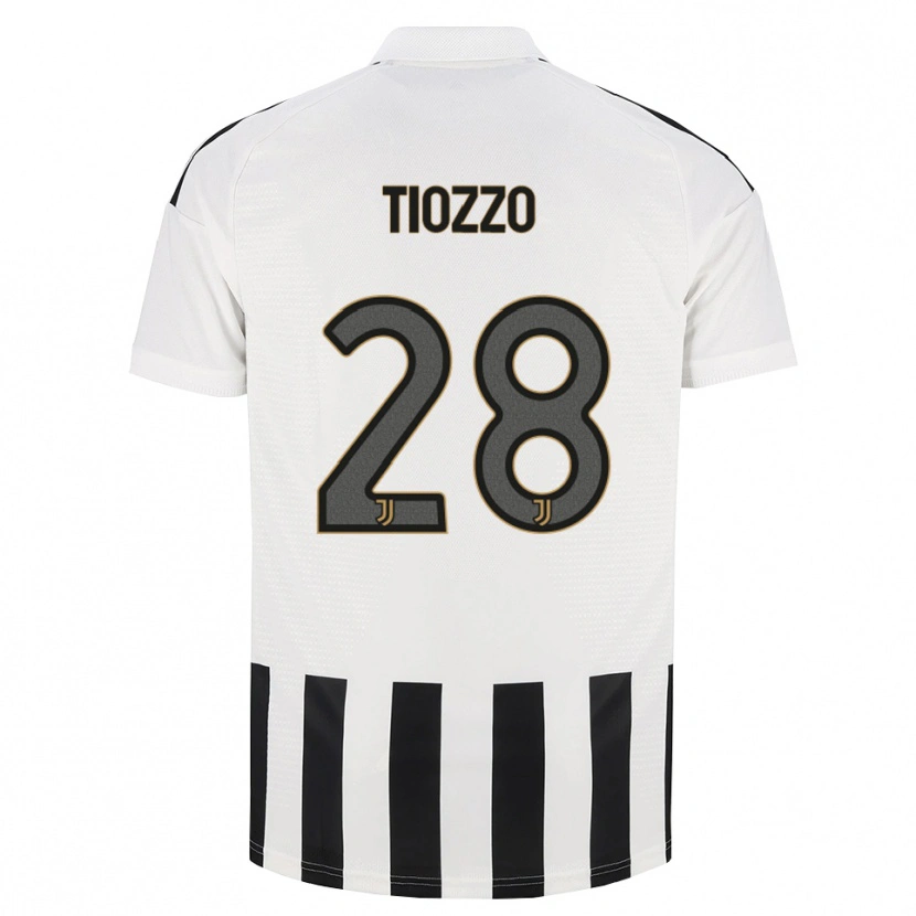 Danxen Dames Marco Tiozzo #28 Zwart Wit Bruin Thuisshirt Thuistenue 2026/27 T-Shirt