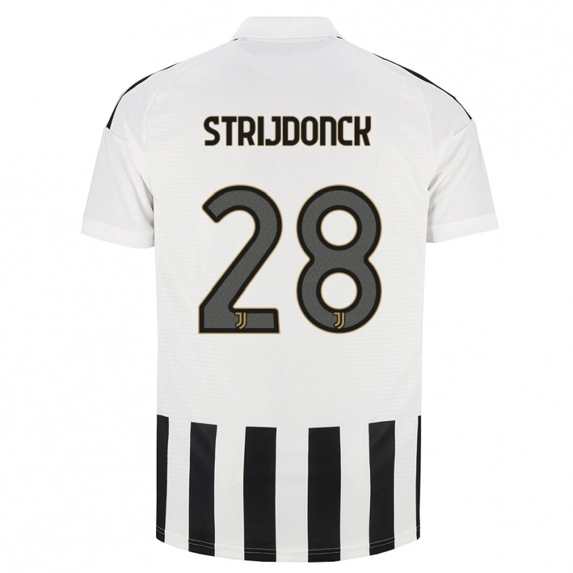 Danxen Dames Bayron Strijdonck #28 Zwart Wit Bruin Thuisshirt Thuistenue 2026/27 T-Shirt