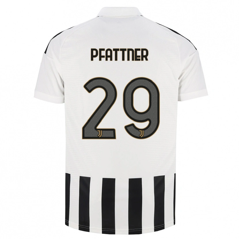 Danxen Dames Elisa Pfattner #29 Zwart Wit Bruin Thuisshirt Thuistenue 2026/27 T-Shirt